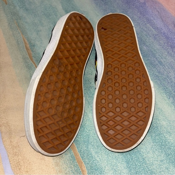 Vans Disney Classic Slip-On toddler size 12.5 Mickey & Minnie & Checker Flame - Picture 7 of 7